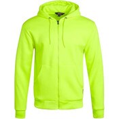 Wholesale - M-XXL MEN NEON YELLOW ZIP FRONT HOODIE W/THERMAL LINING -BASS CREEK OUTFITTERS C/P 12, UPC: 193188863625